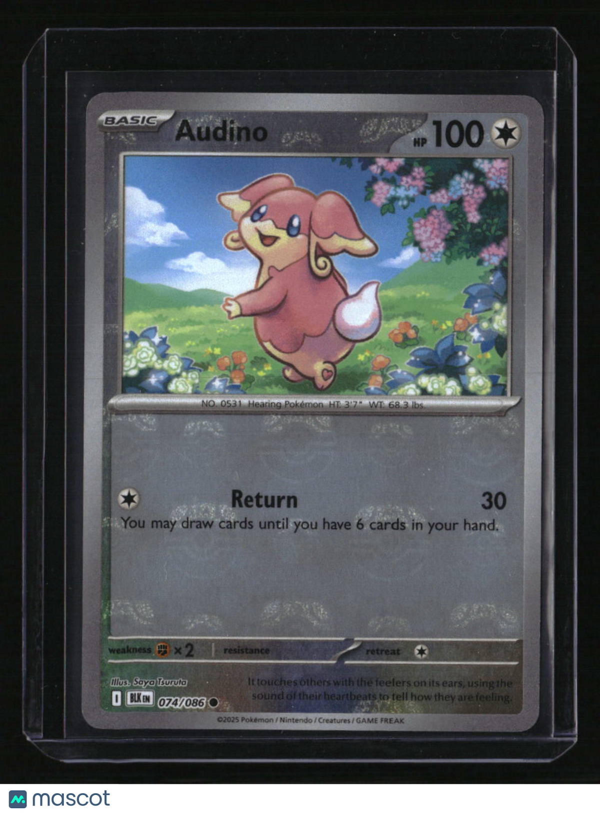 SV: Black Bolt Audino Master Ball