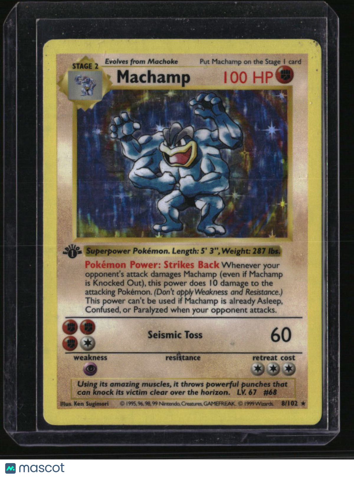 Deck Exclusives Machamp 1st Edition Shadowless