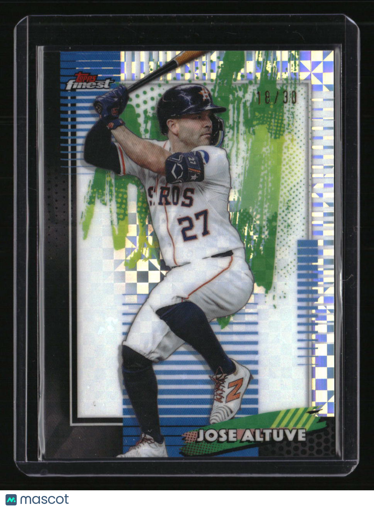 2026 Finest Jose Altuve White X-Fractors #/30