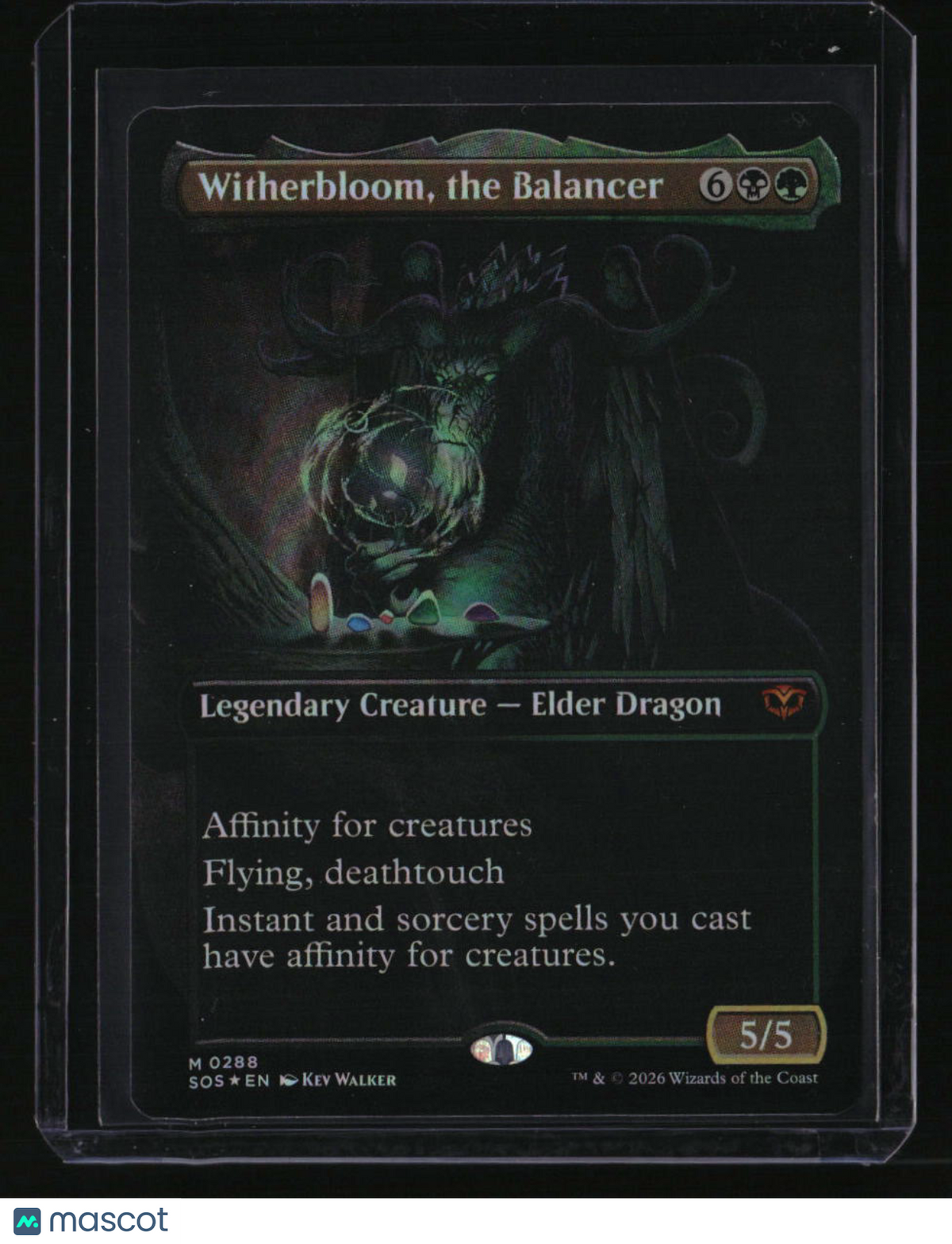 Secrets of Strixhaven Witherbloom, the Balancer (Borderless) Foil