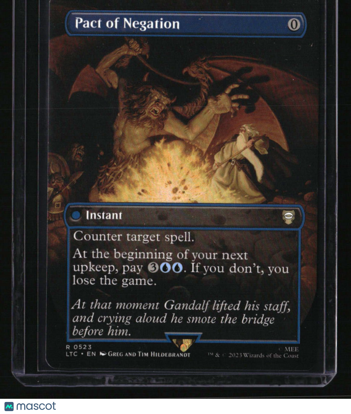 Commander: The Lord of the Rings: Pact of Negation (Borderless)