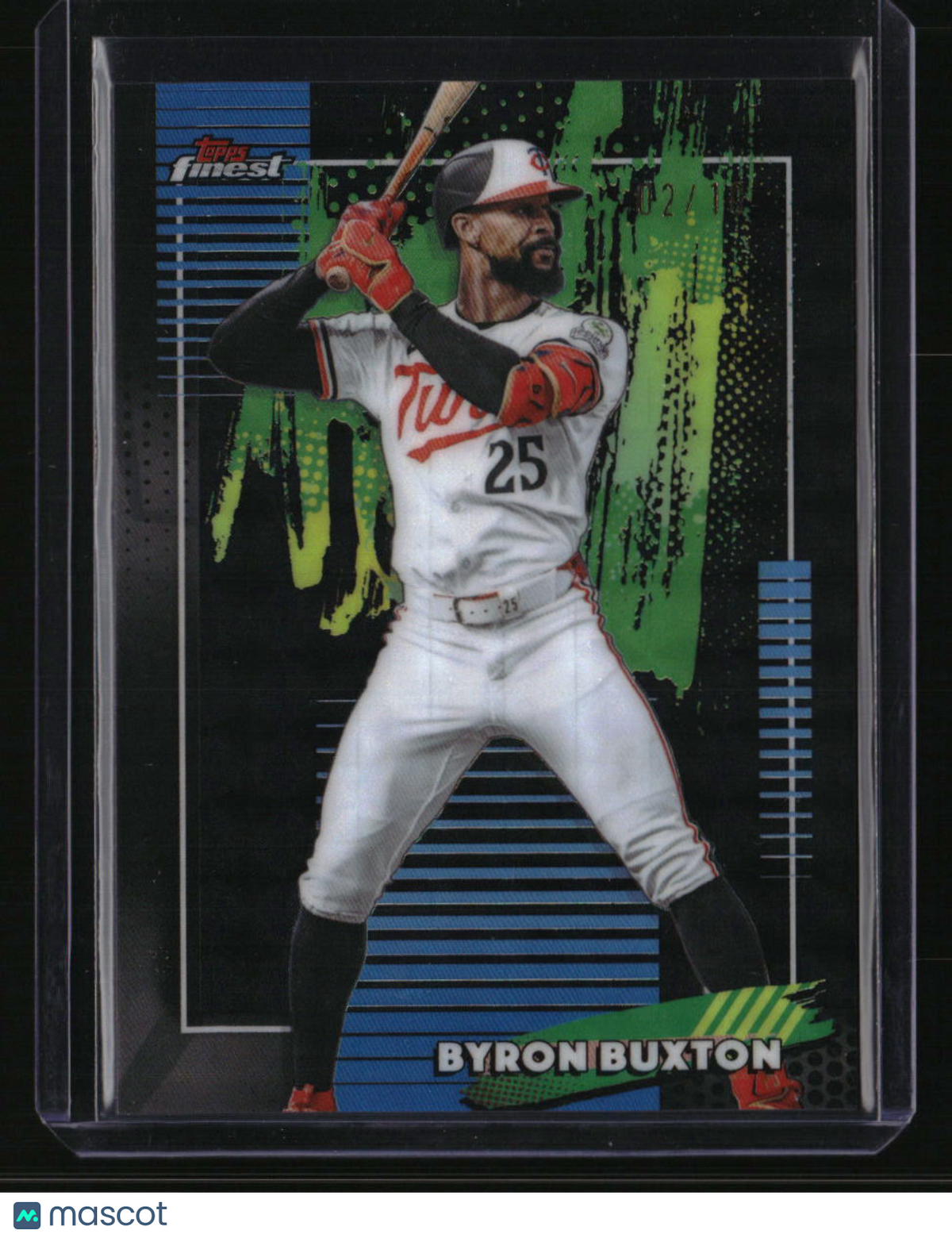 2026 Finest Byron Buxton Black Geometric Refractors #/10
