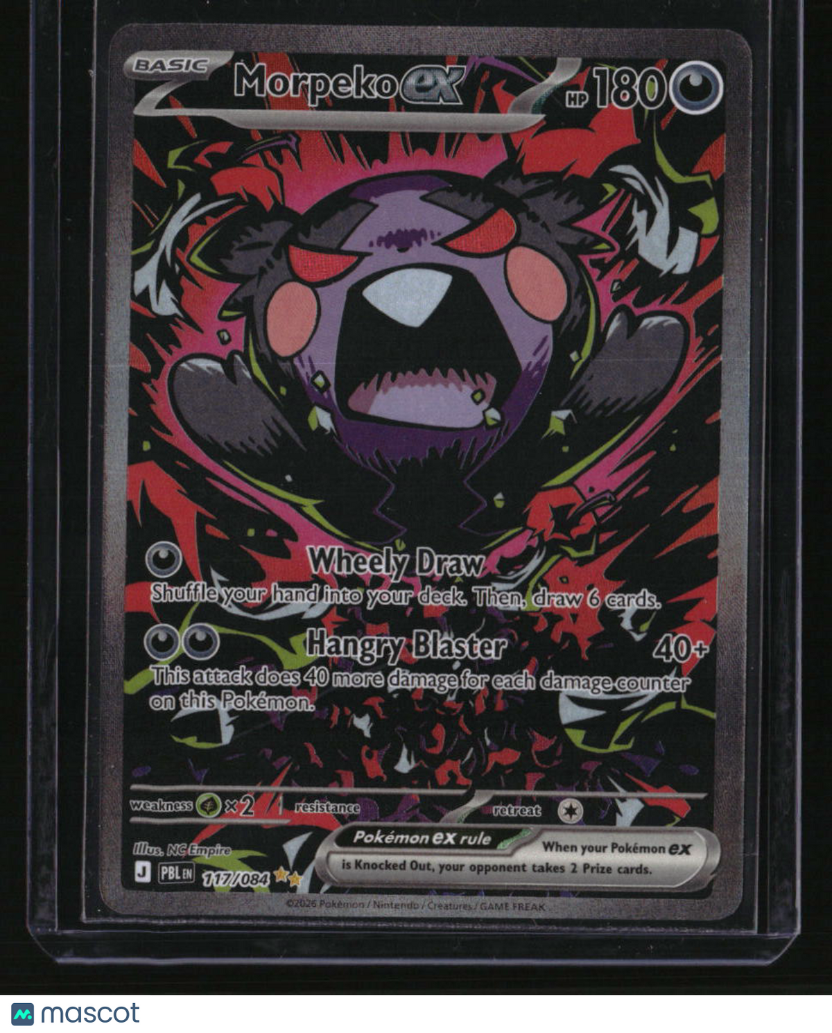 ME05: Pitch Black Morpeko ex