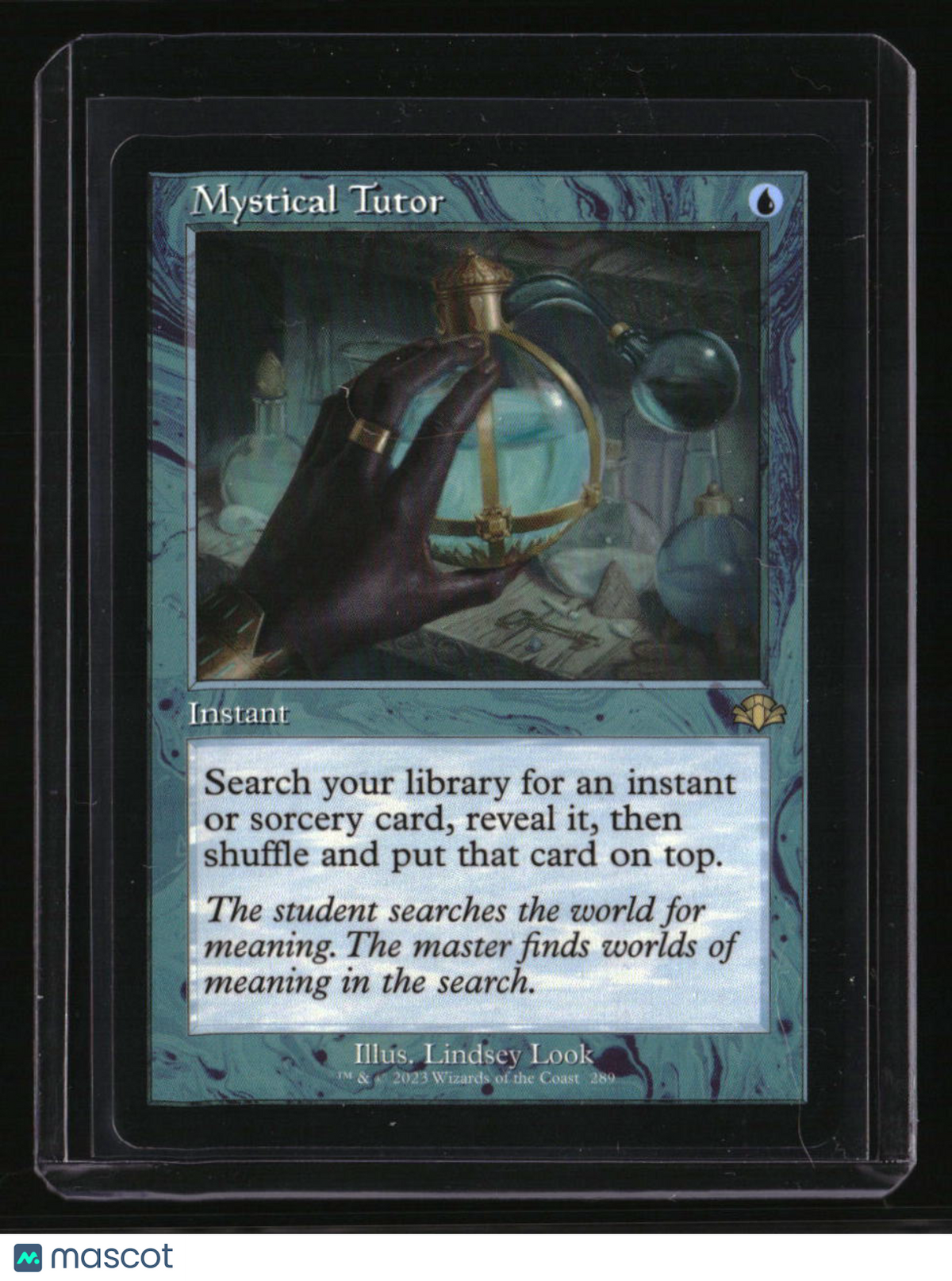 Dominaria Remastered Mystical Tutor (Retro Frame)