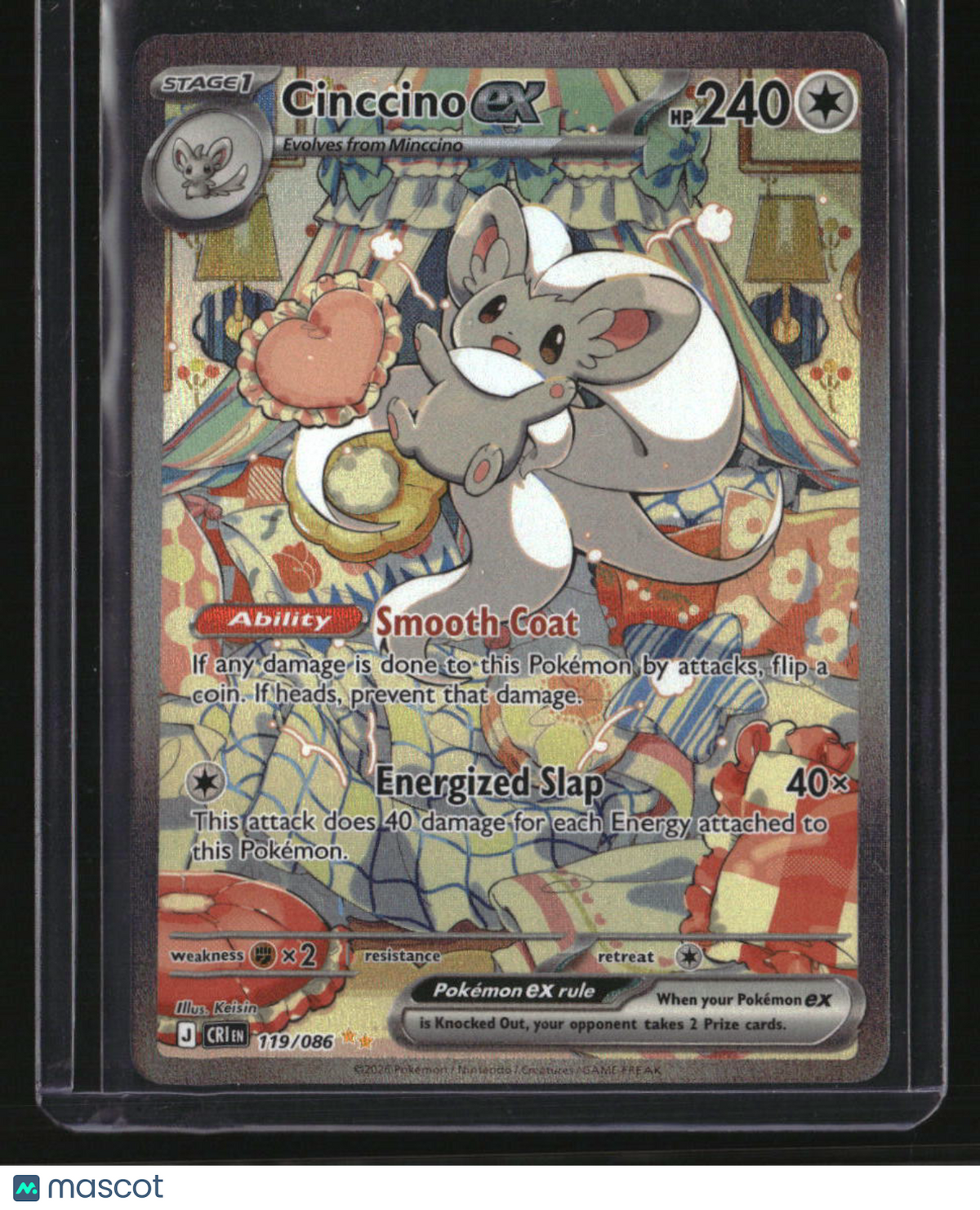 ME04: Chaos Rising Cinccino ex