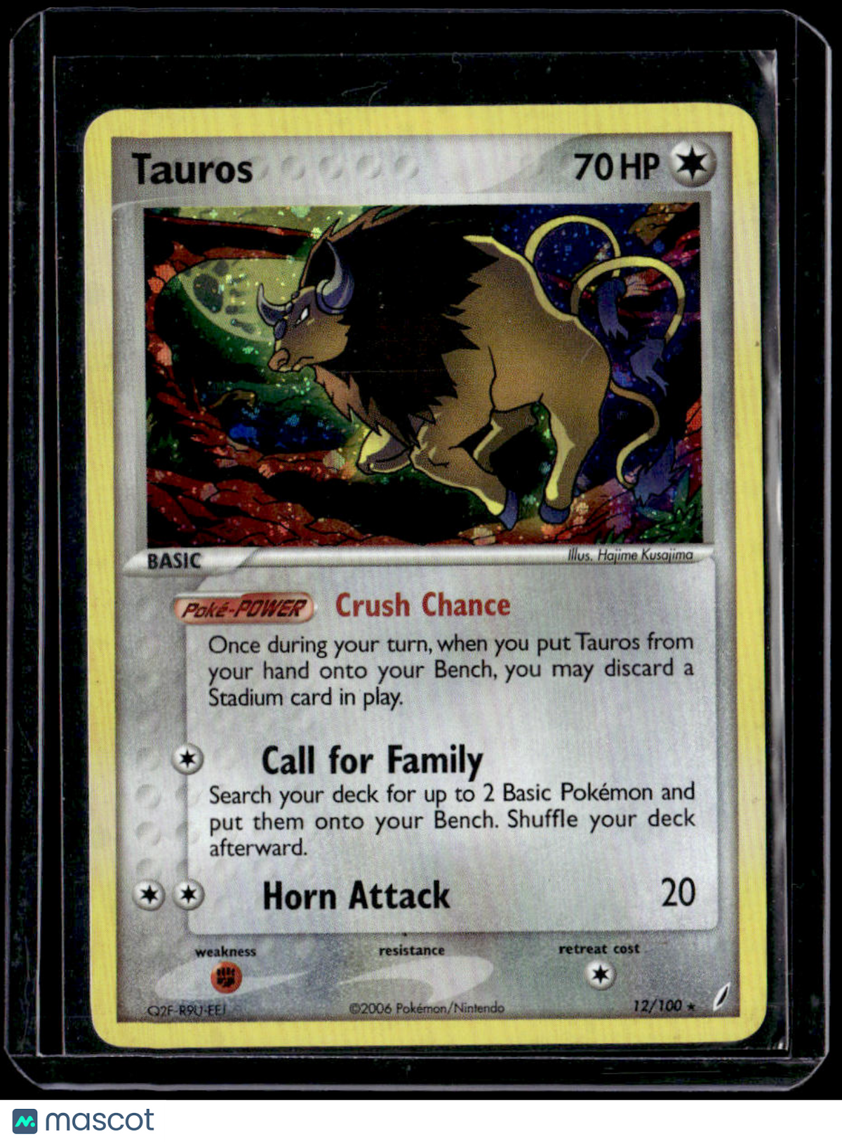 Crystal Guardians Tauros Holo