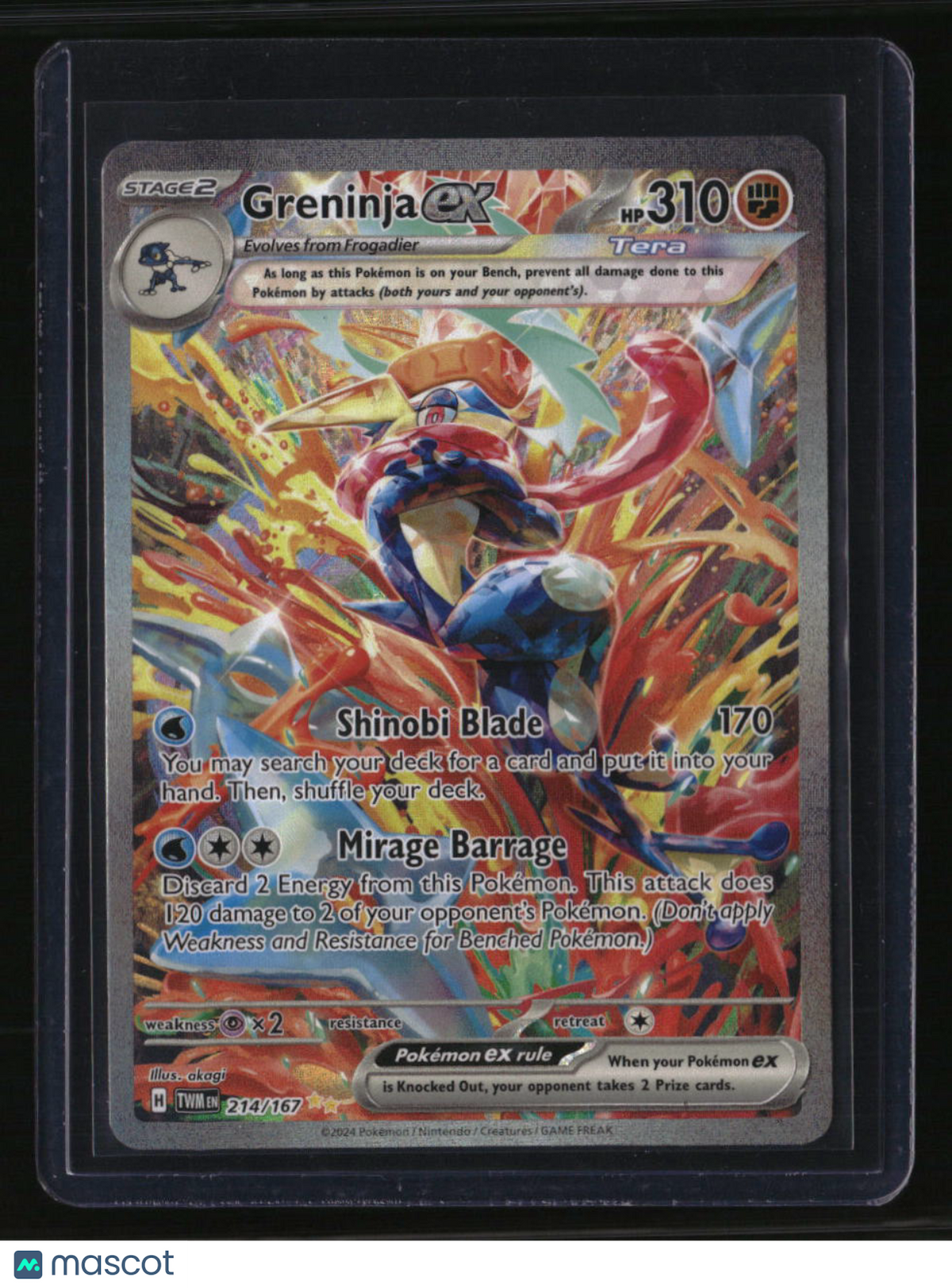 SV06: Twilight Masquerade Greninja ex