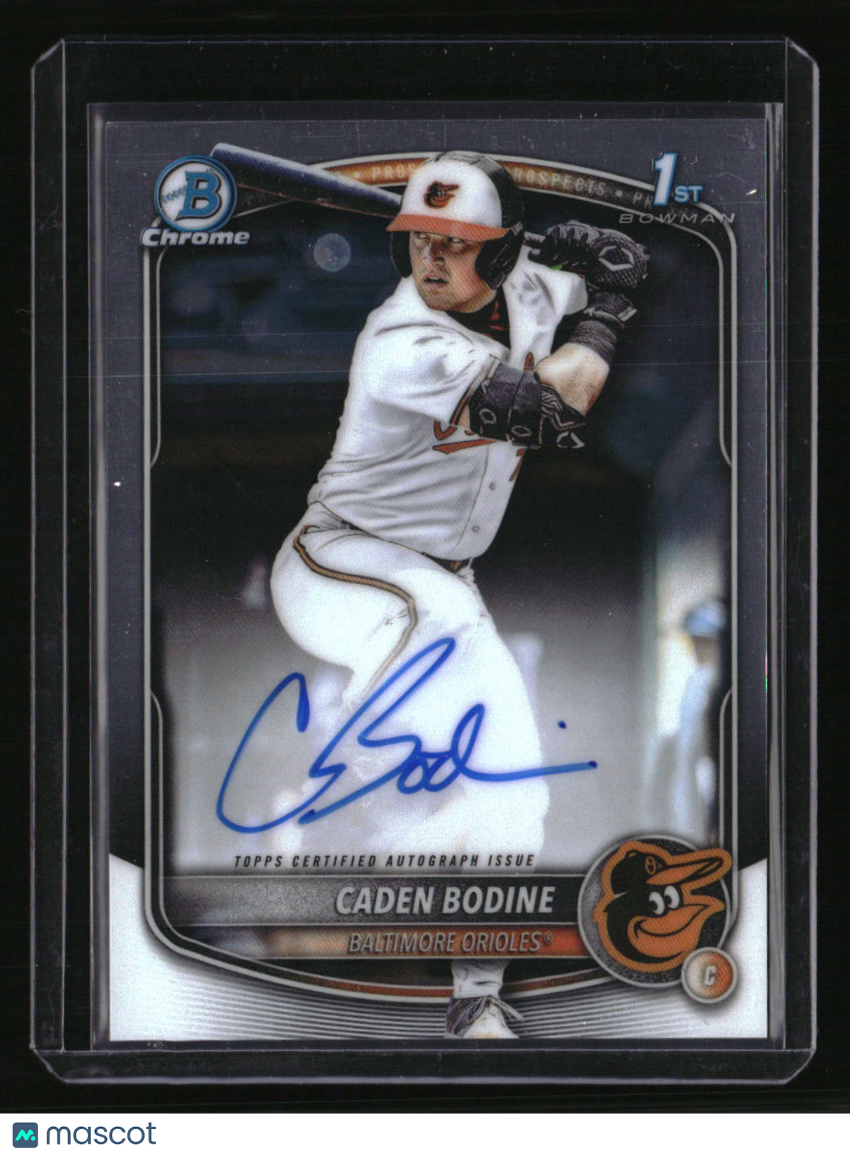 2025 Bowman Draft Caden Bodine Chrome Prospect Autographs