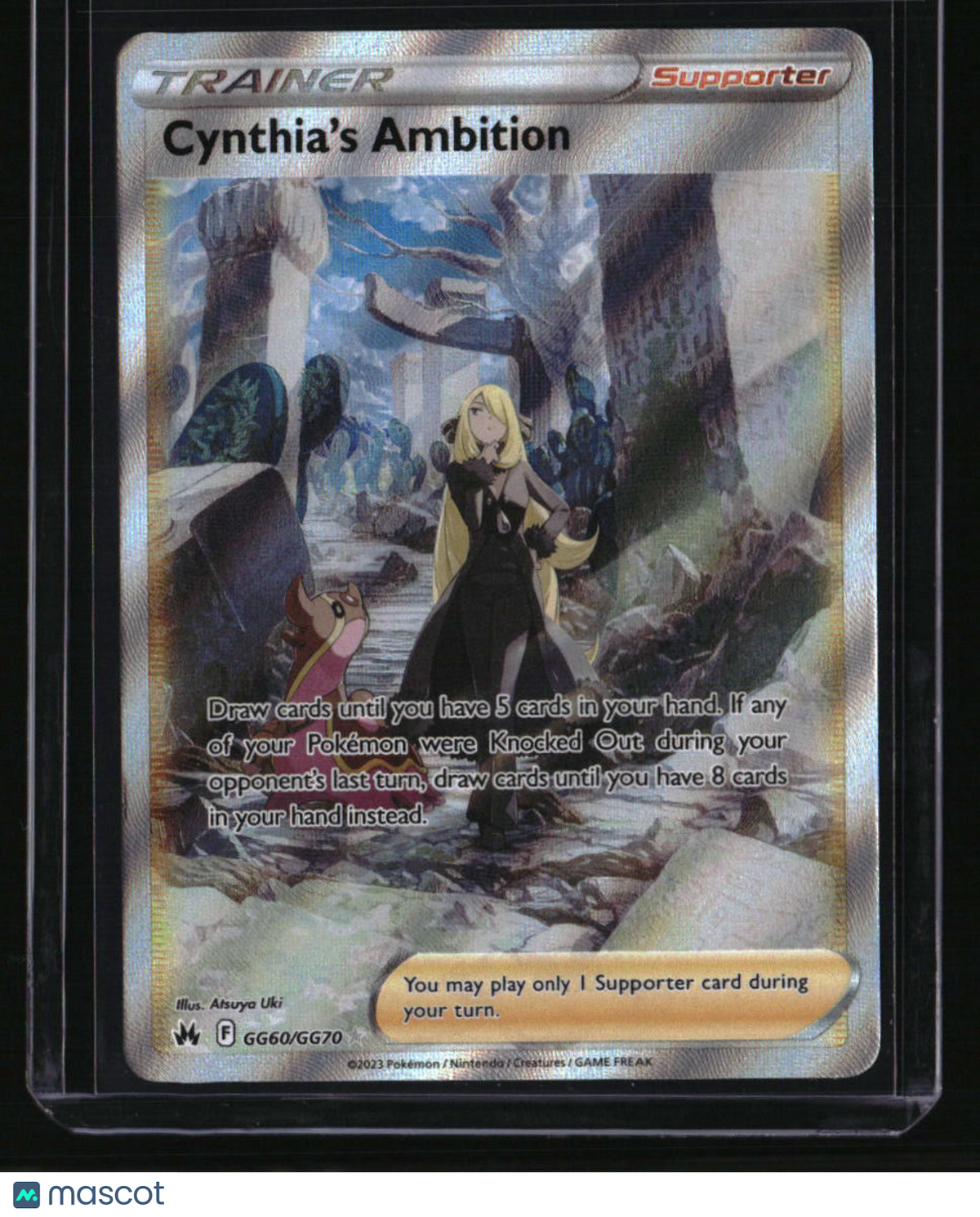 SWSH: Crown Zenith: Galarian Gallery Cynthia's Ambition