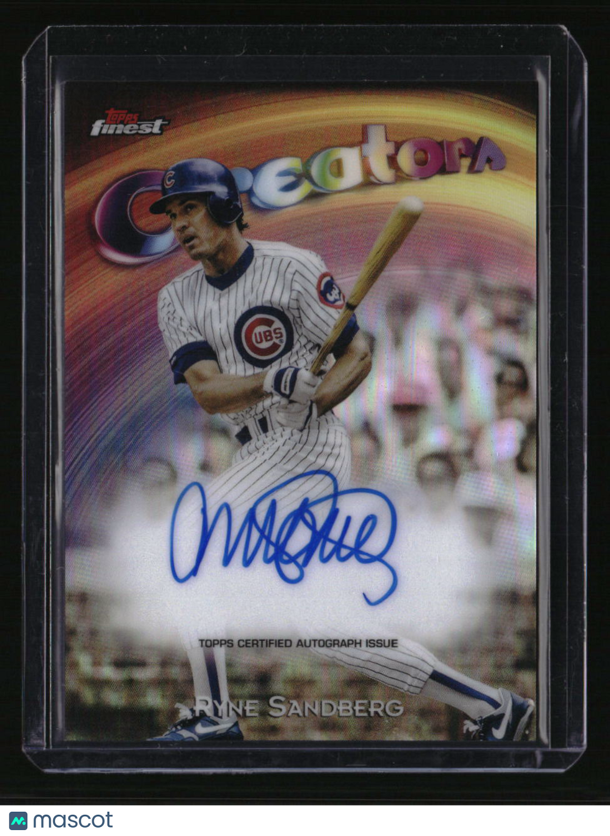 2025 Finest Ryne Sandberg Creators Autographs