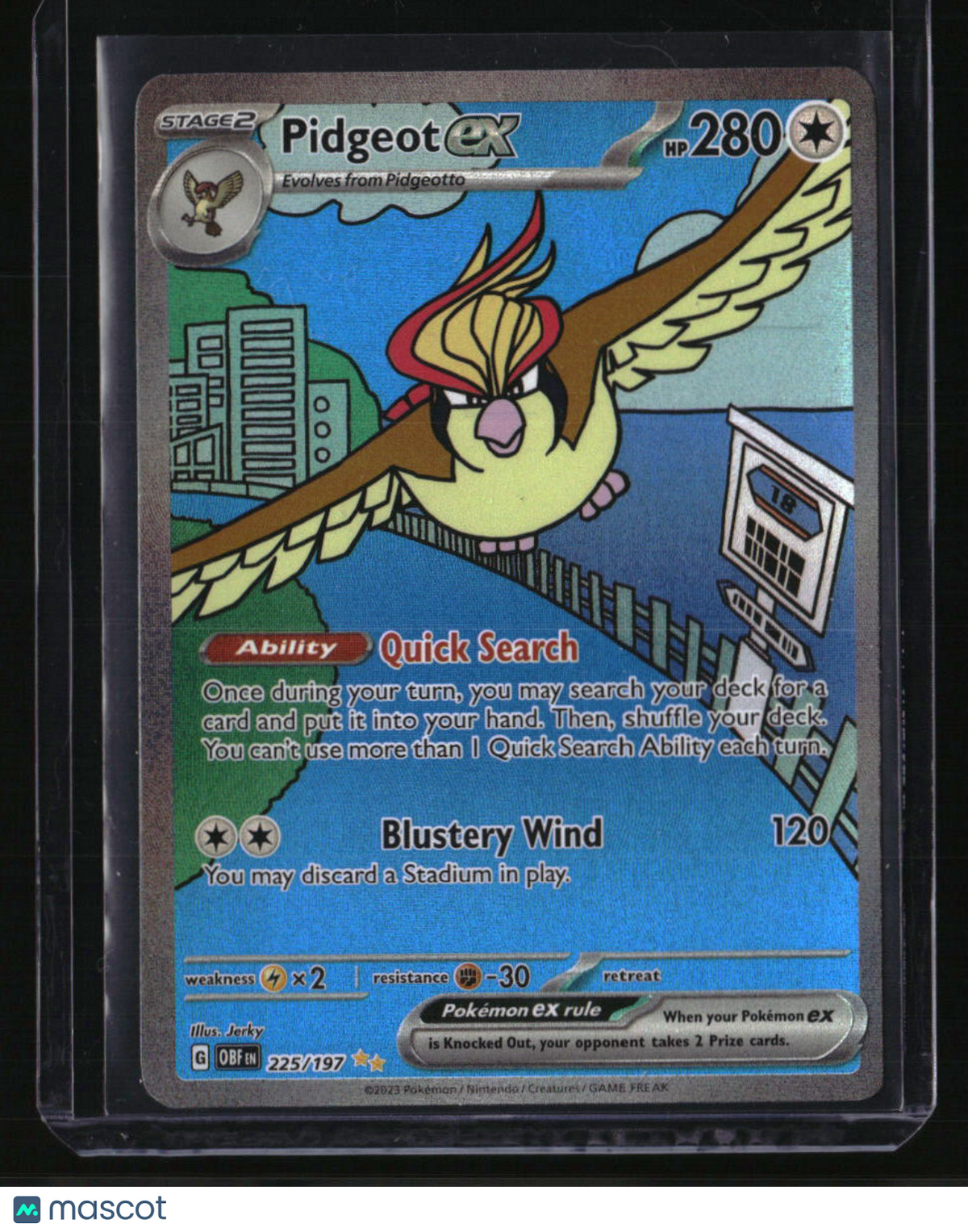 SV03: Obsidian Flames Pidgeot ex