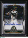 2023 Bowman Draft Jacob Wilson Chrome Prospect Autographs Refractor #/499