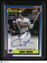 2025 Topps Chrome Update Coby Mayo 1990 Chrome Autographs #/35