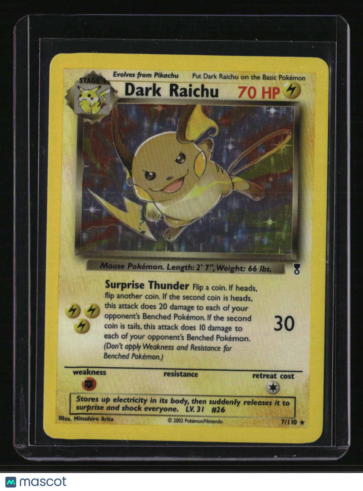 Legendary Collection Dark Raichu