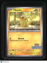 SV: Scarlet & Violet Promo Cards Pikachu