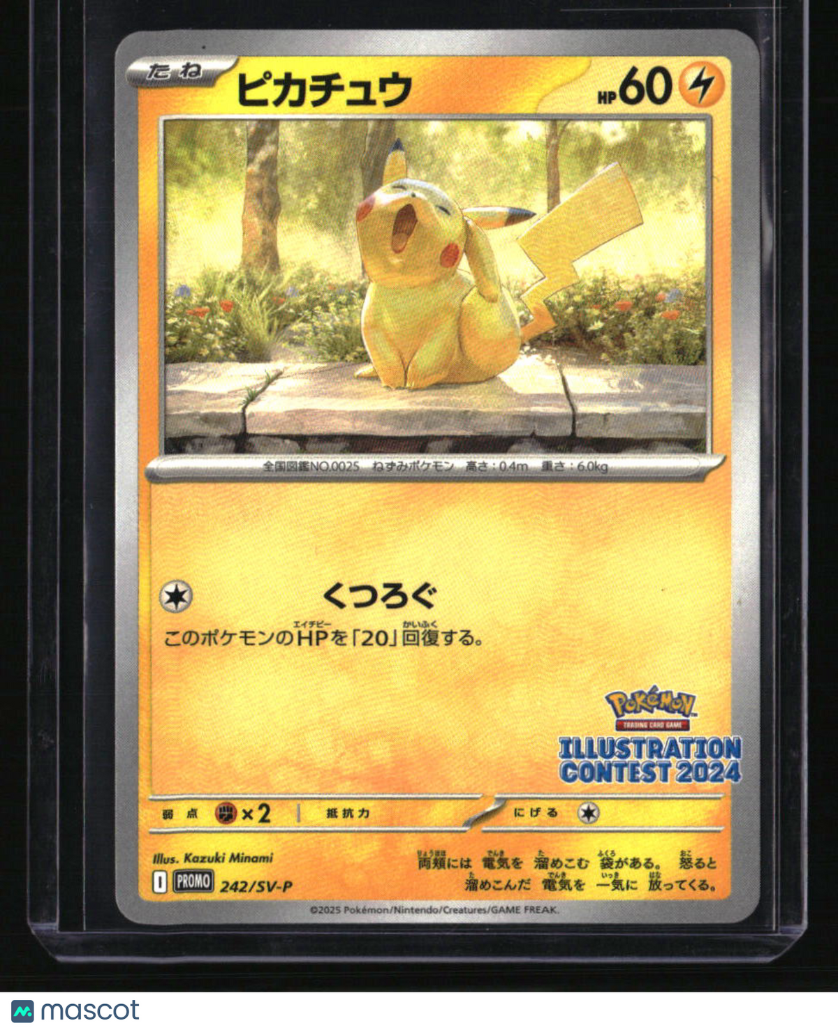 SV-P Promotional Cards Pikachu