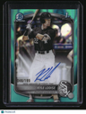 2025 Bowman Draft Kyle Lodise Chrome Prospect Autographs Aqua Lava #/199