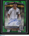 2025 Bowman Jack Penney Chrome Prospect Autographs Green Lava Refractor #/99