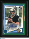 2025 Donruss Tyler Shough Rated Rookies Autographs Green