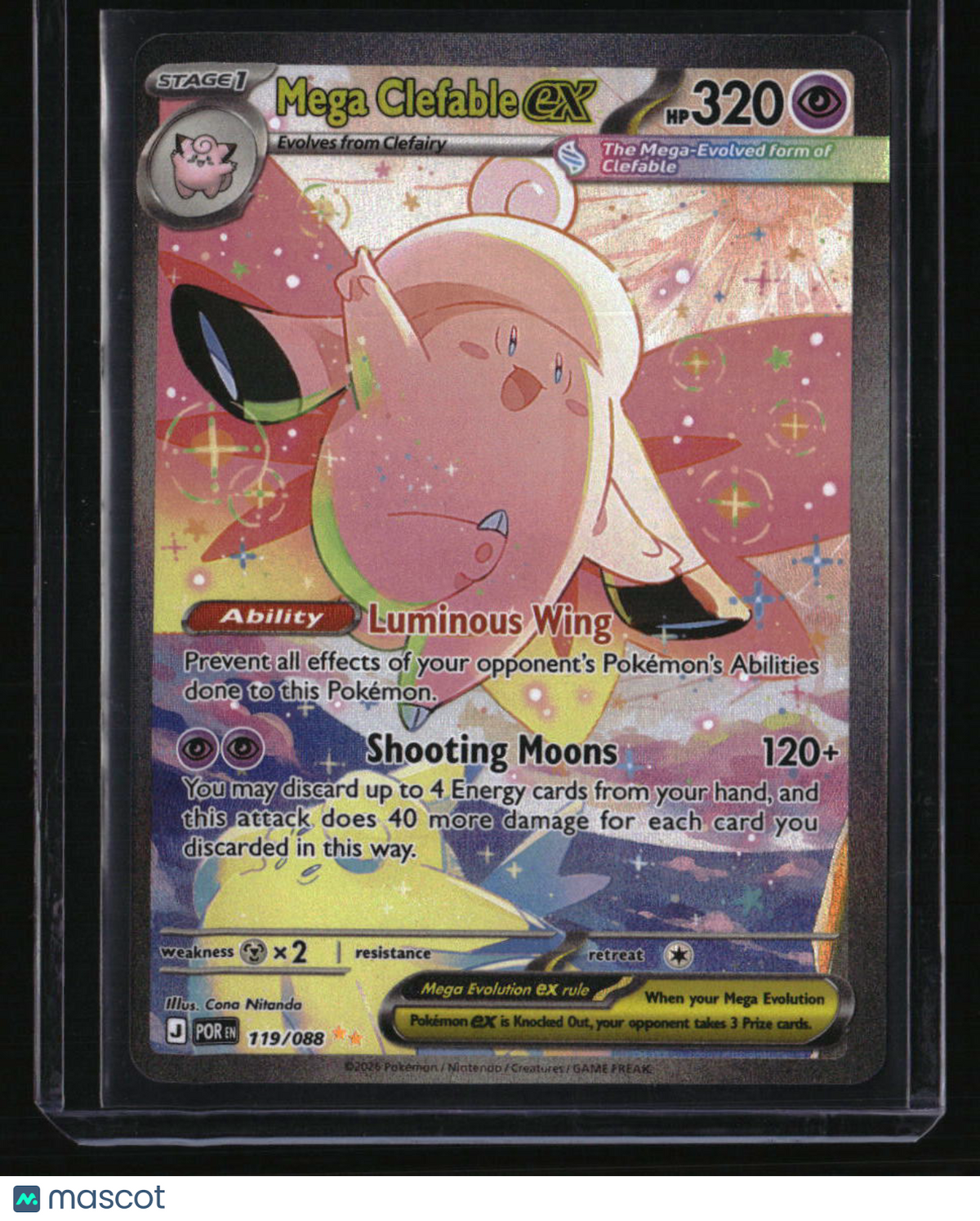 ME03: Perfect Order Mega Clefable ex