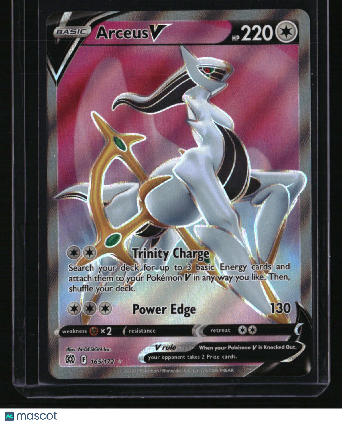 SWSH09: Brilliant Stars Arceus V (Full Art)