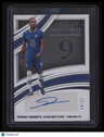 2022-23 Panini Immaculate Collection Pierre-Emerick Aubameyang Numbers Sig. #/15