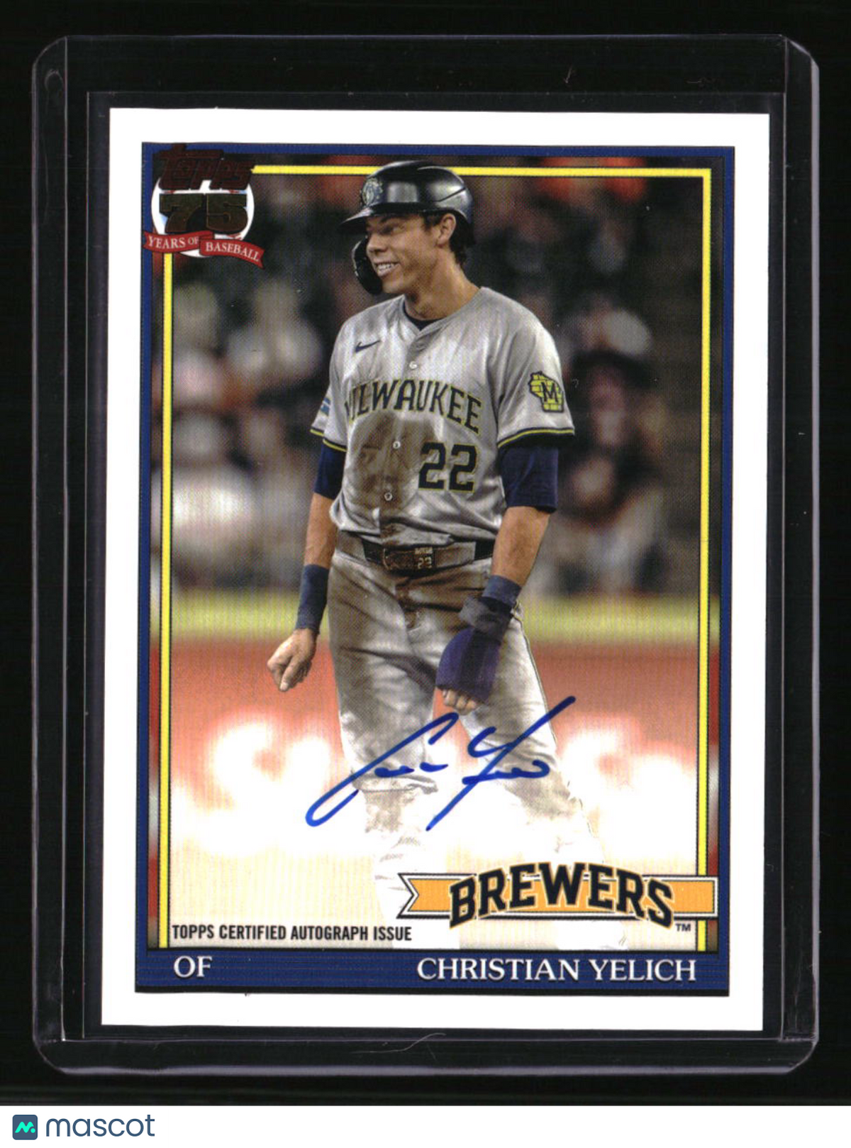 2026 Topps Christian Yelich 35th Anniversary Autographs (Series One)