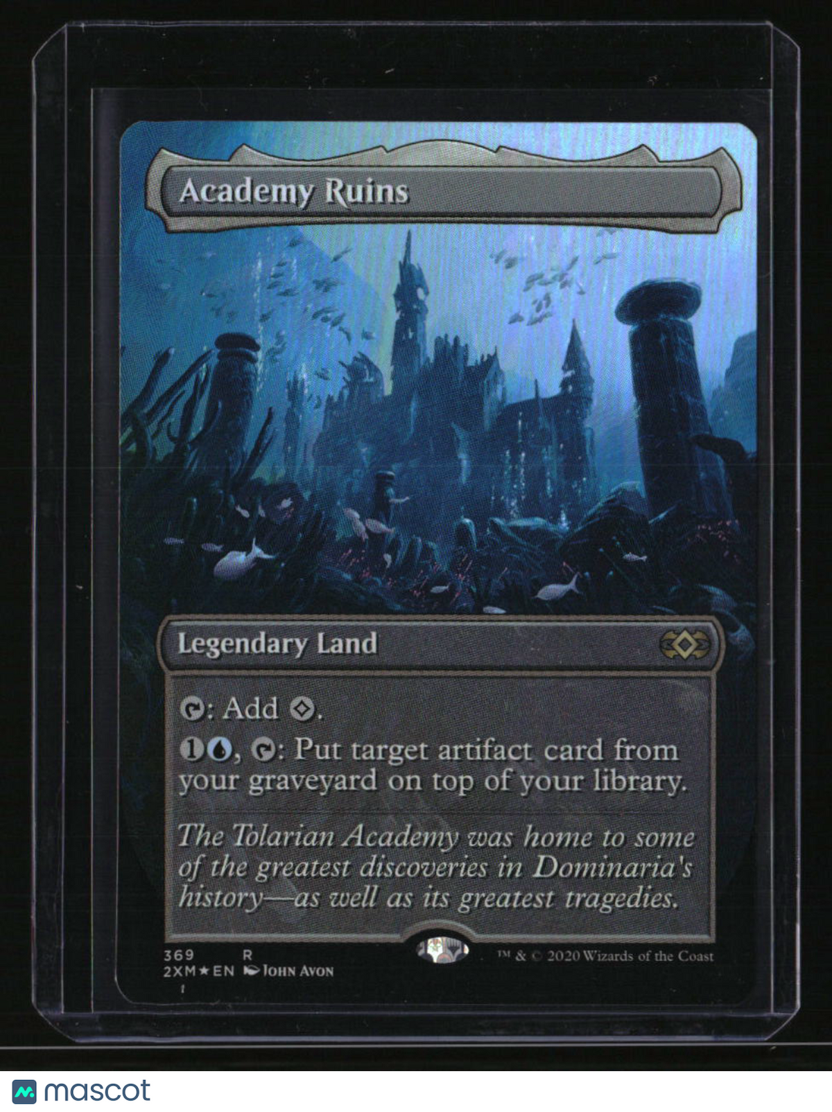 Double Masters Academy Ruins (Borderless) Foil