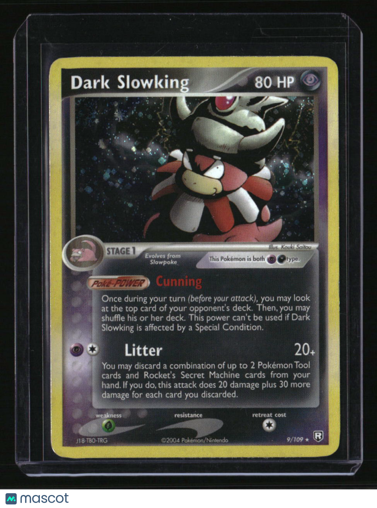 EX Team Rocket Returns Dark Slowking Holo