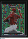 2022 Panini Prizm Shohei Ohtani Stained Glass Green Prizm