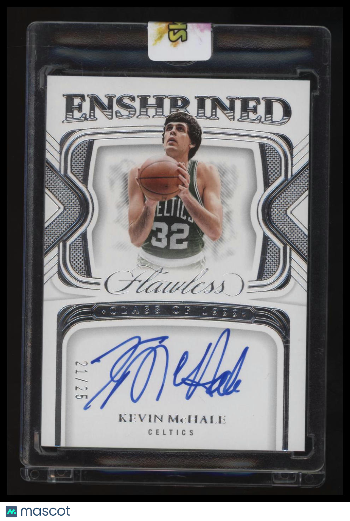 2023-24 Panini Flawless Kevin McHale Enshrined Signatures #/25