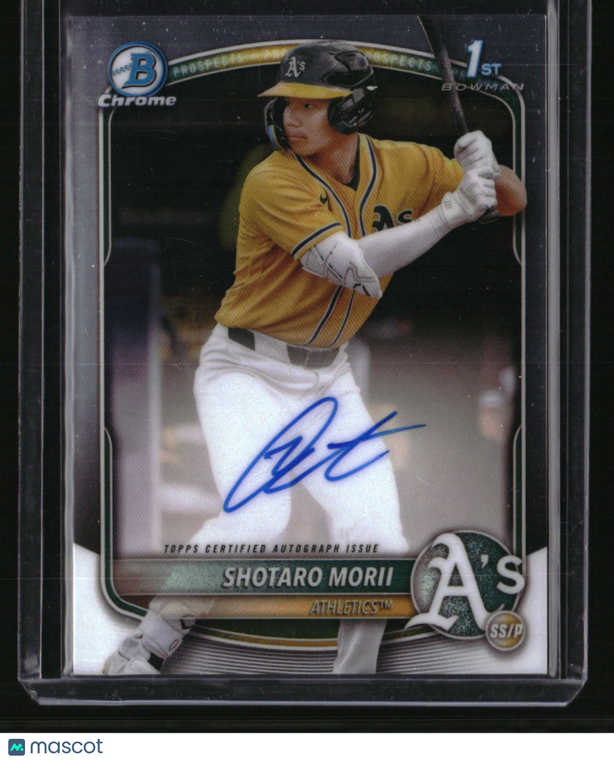 2025 Bowman Chrome Shotaro Morii Prospect Autographs