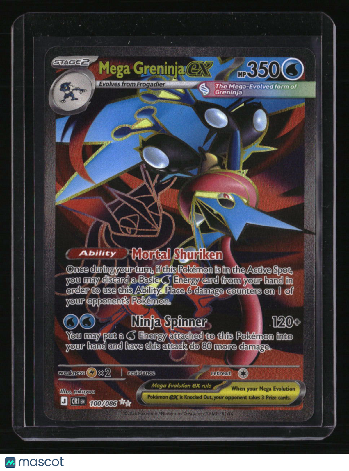 ME04: Chaos Rising Mega Greninja ex