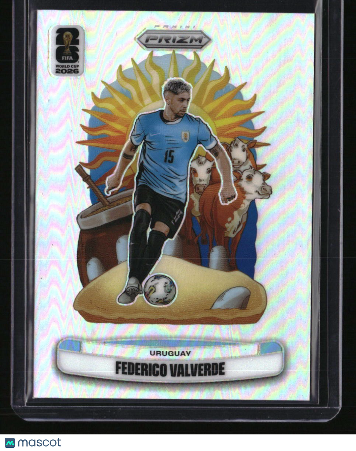 2026 Panini Prizm FIFA World Cup Federico Valverde National Landmarks