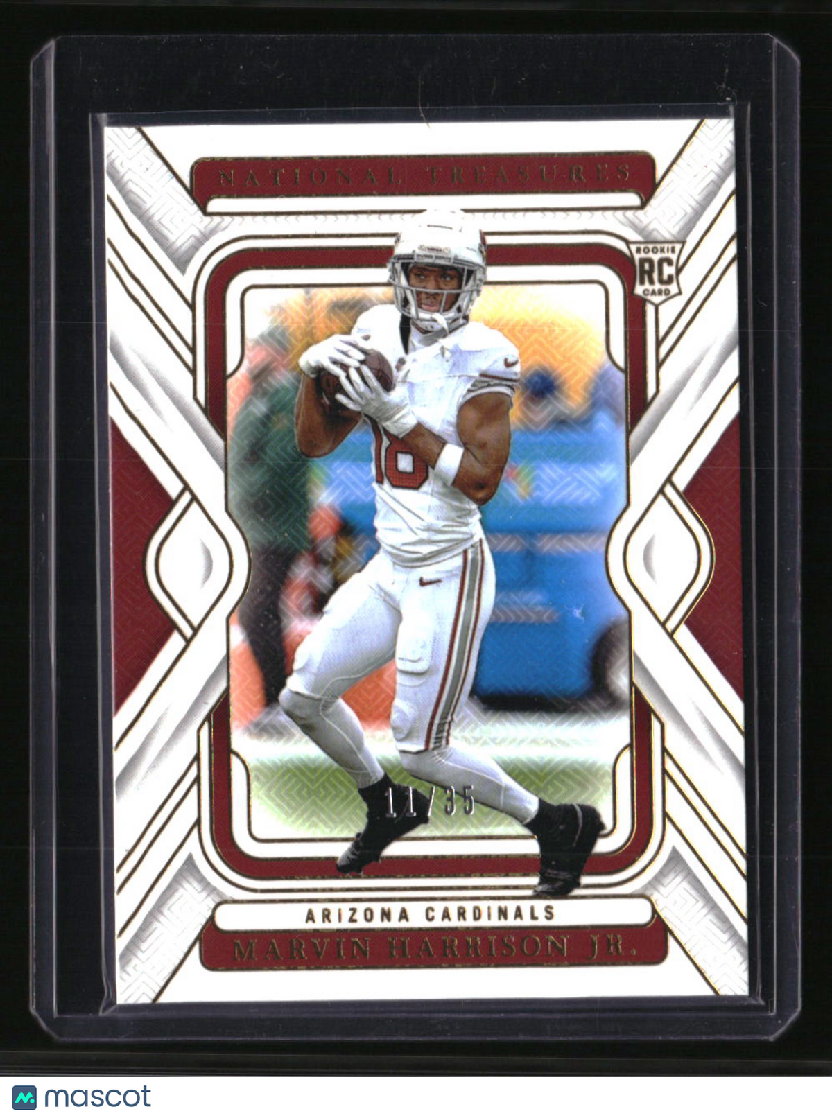 2024 Panini National Treasures Marvin Harrison Jr. Gold #/35