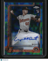 2025 Topps Chrome Update Chayce McDermott Lava Lamp Auto Blue/Green #/175
