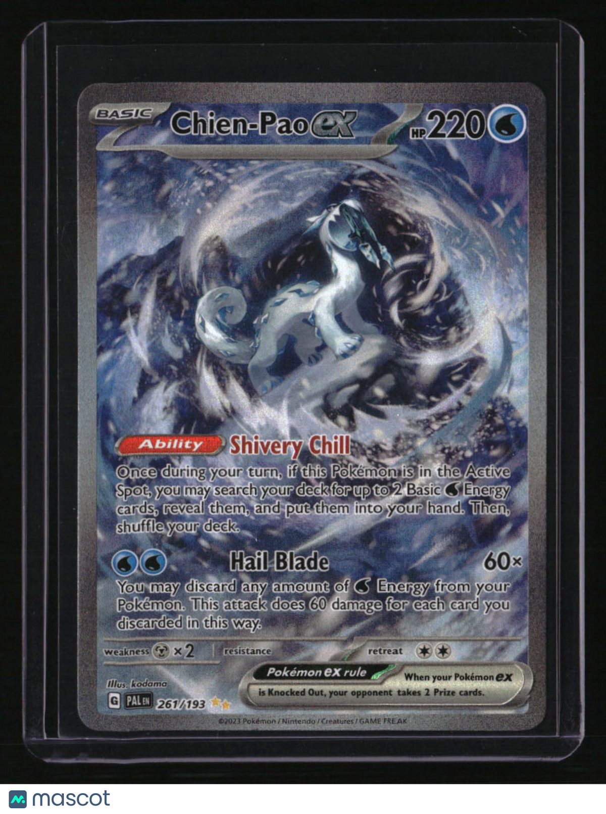 SV02: Paldea Evolved Chien-Pao ex