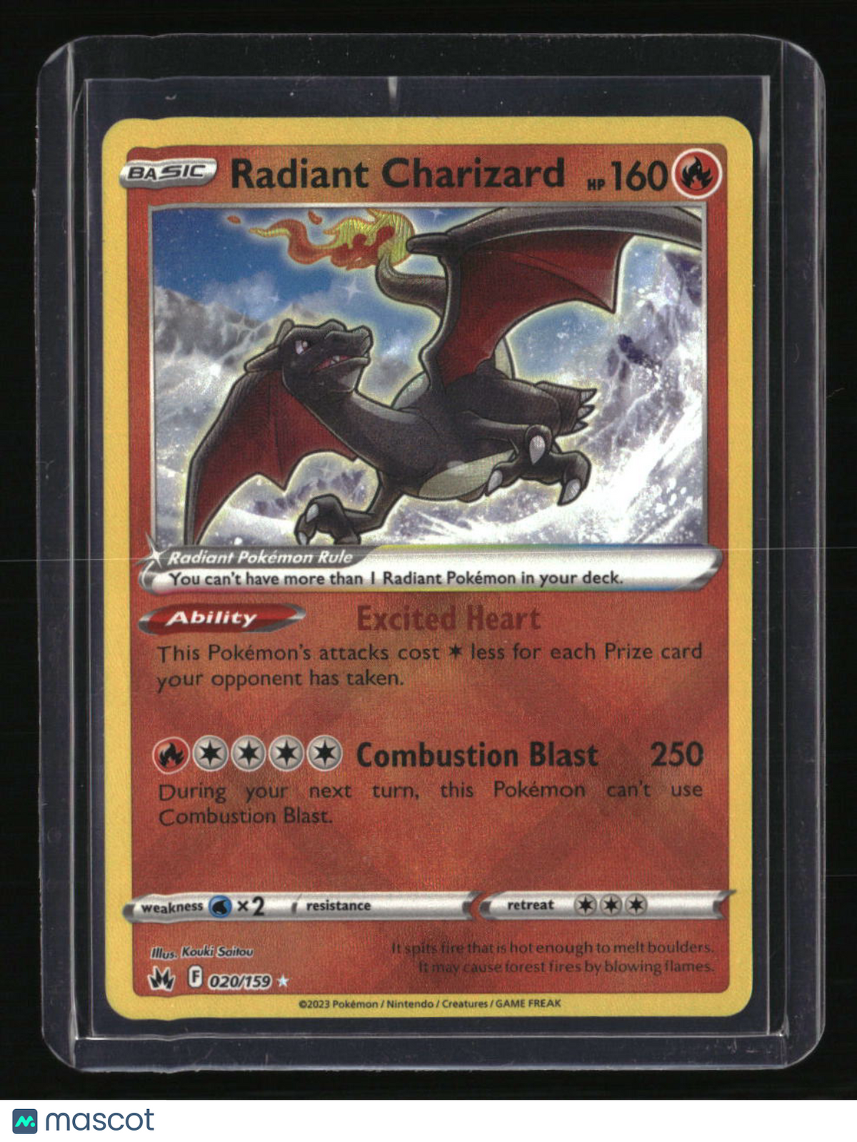 SWSH: Crown Zenith Radiant Charizard
