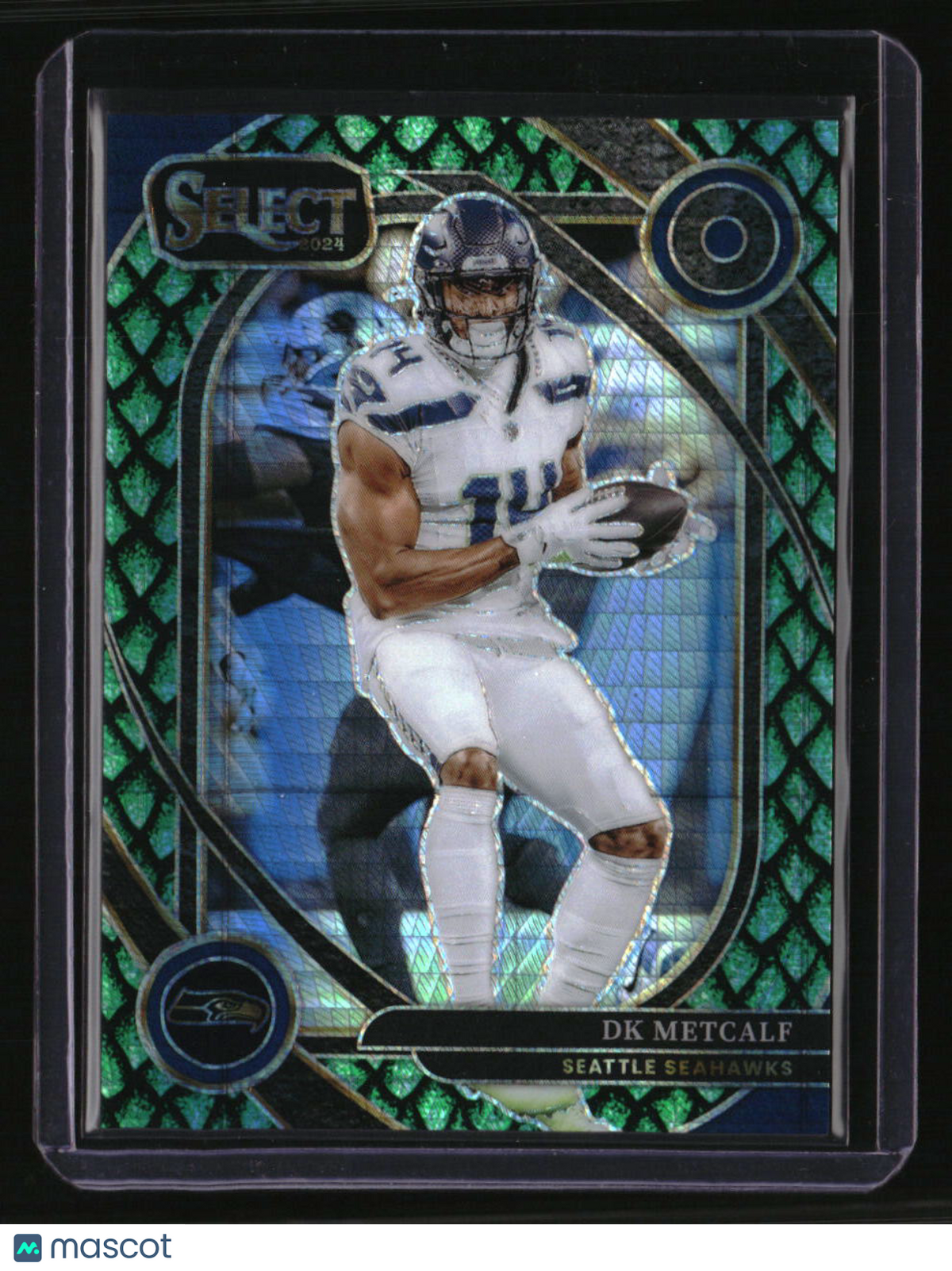 2024 Panini Select DK Metcalf Dragon Scale Prizm #/81