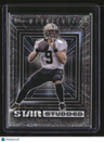 2024 Topps Midnight Drew Brees Star Studded Winter Solstice #/35