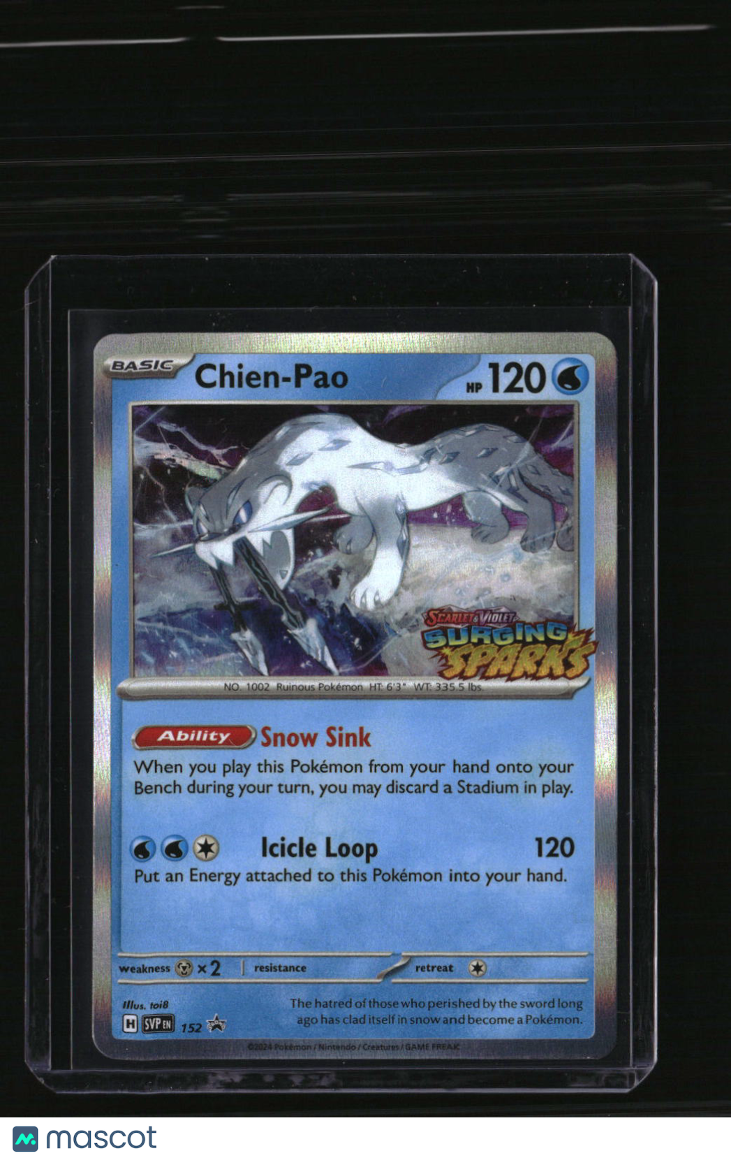 SV: Scarlet & Violet Promo Cards Chien-Pao