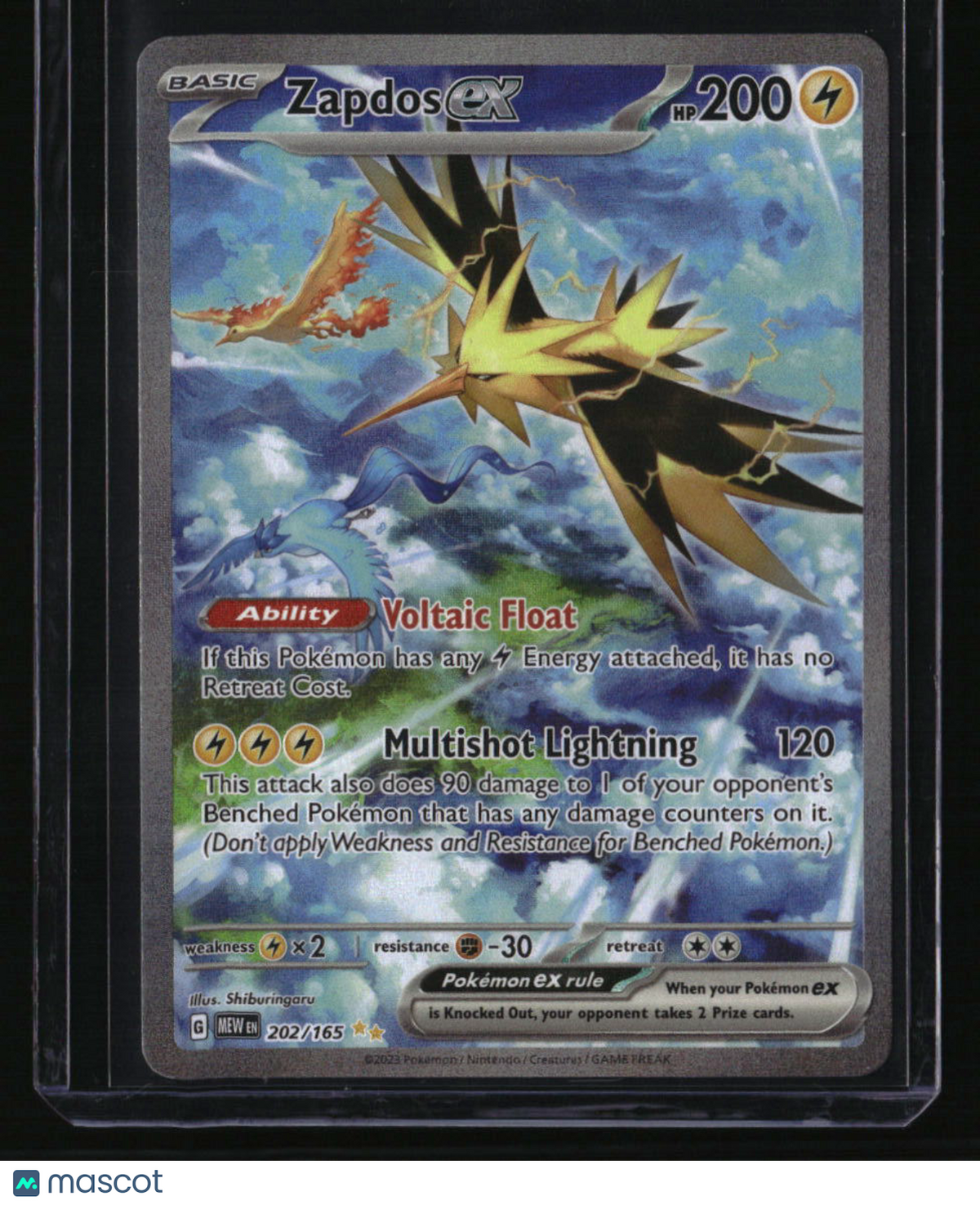 SV: Scarlet & Violet 151 Zapdos ex
