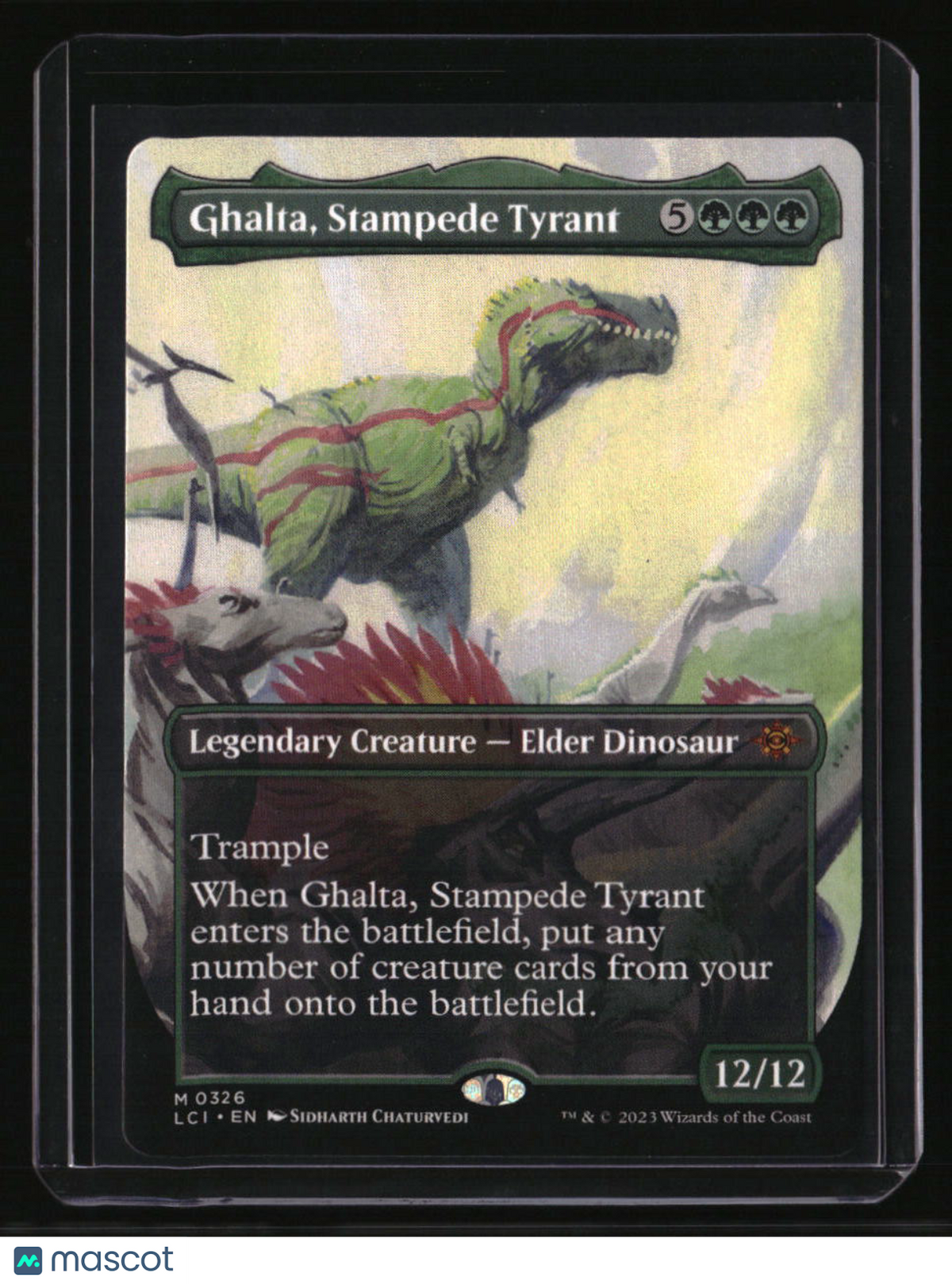 The Lost Caverns of Ixalan Ghalta, Stampede Tyrant (Borderless)