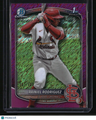2025 Bowman Chrome Rainiel Rodriguez Prospects Fuchsia Shimmer #/199