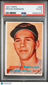 1957 Topps Brooks Robinson PSA 4