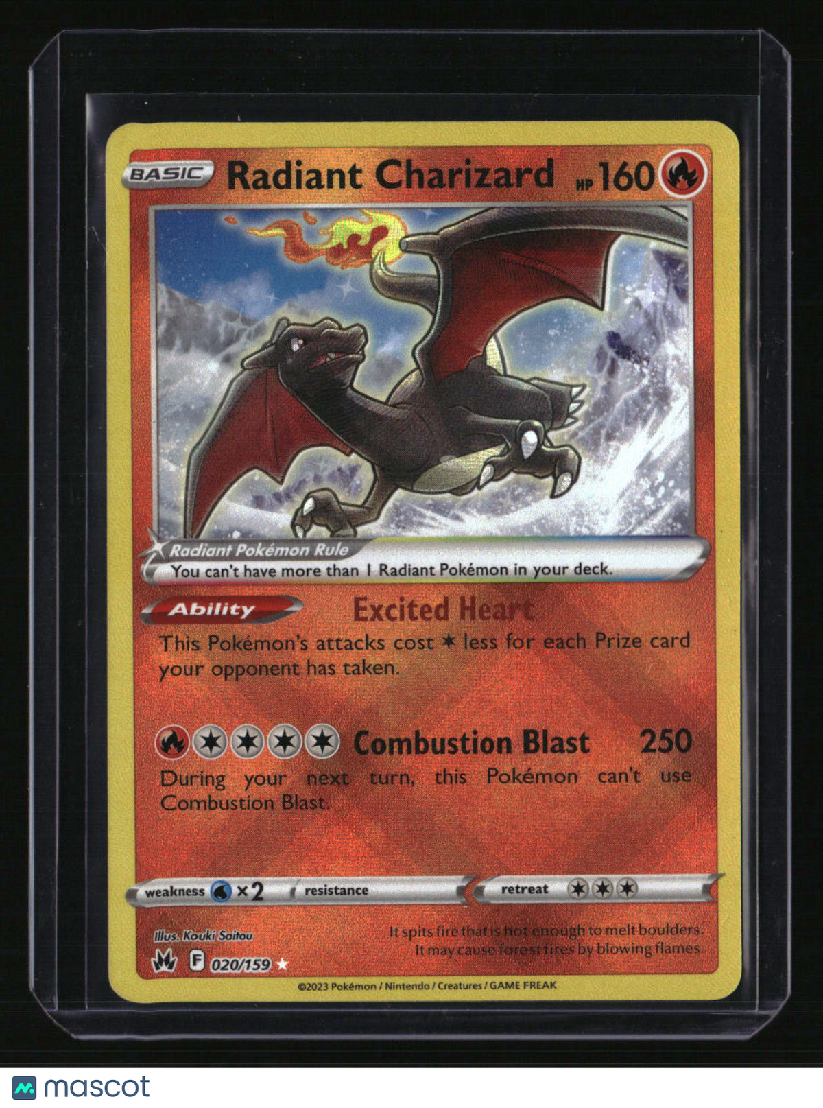 SWSH: Crown Zenith Radiant Charizard