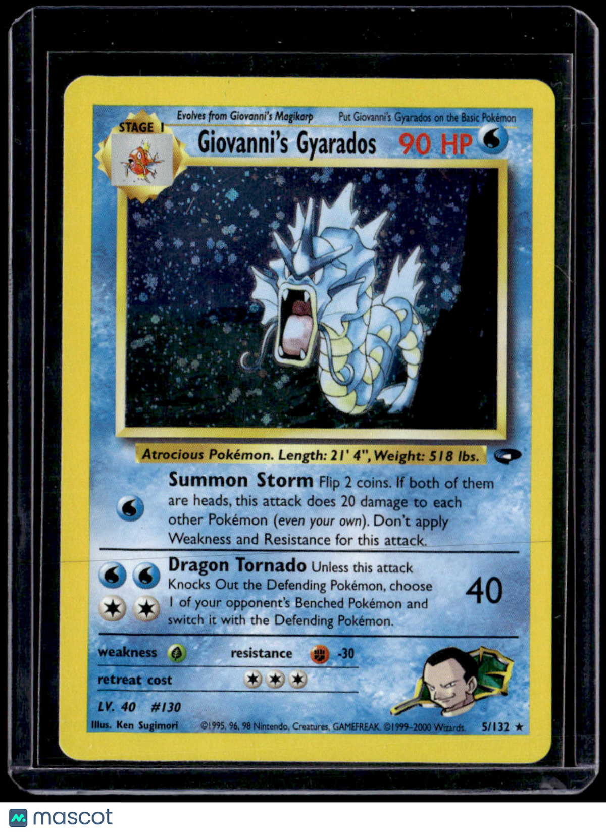 Gym Challenge Giovanni's Gyarados