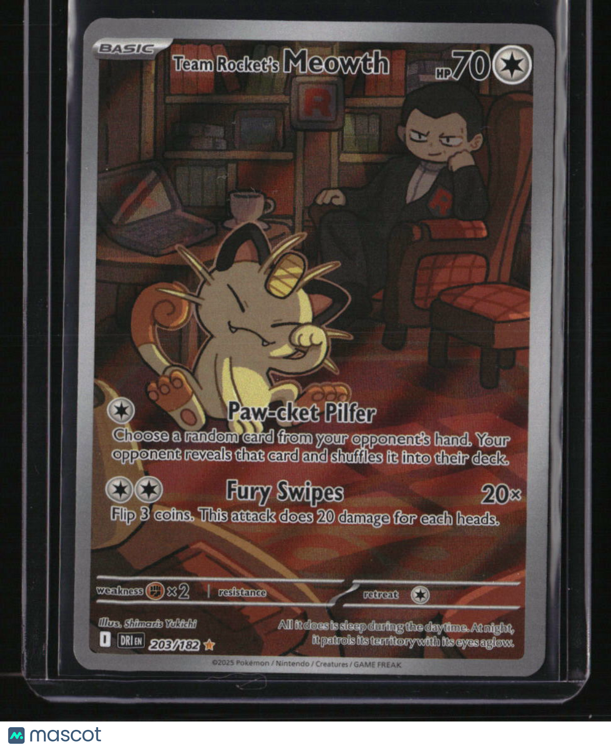 SV10: Destined Rivals Team Rocket's Meowth