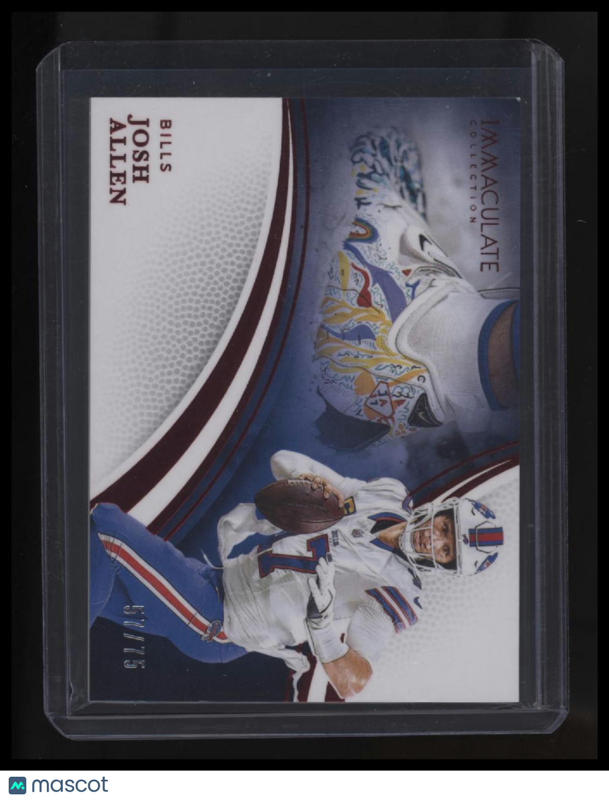 2025 Panini Immaculate Collection Josh Allen #/75
