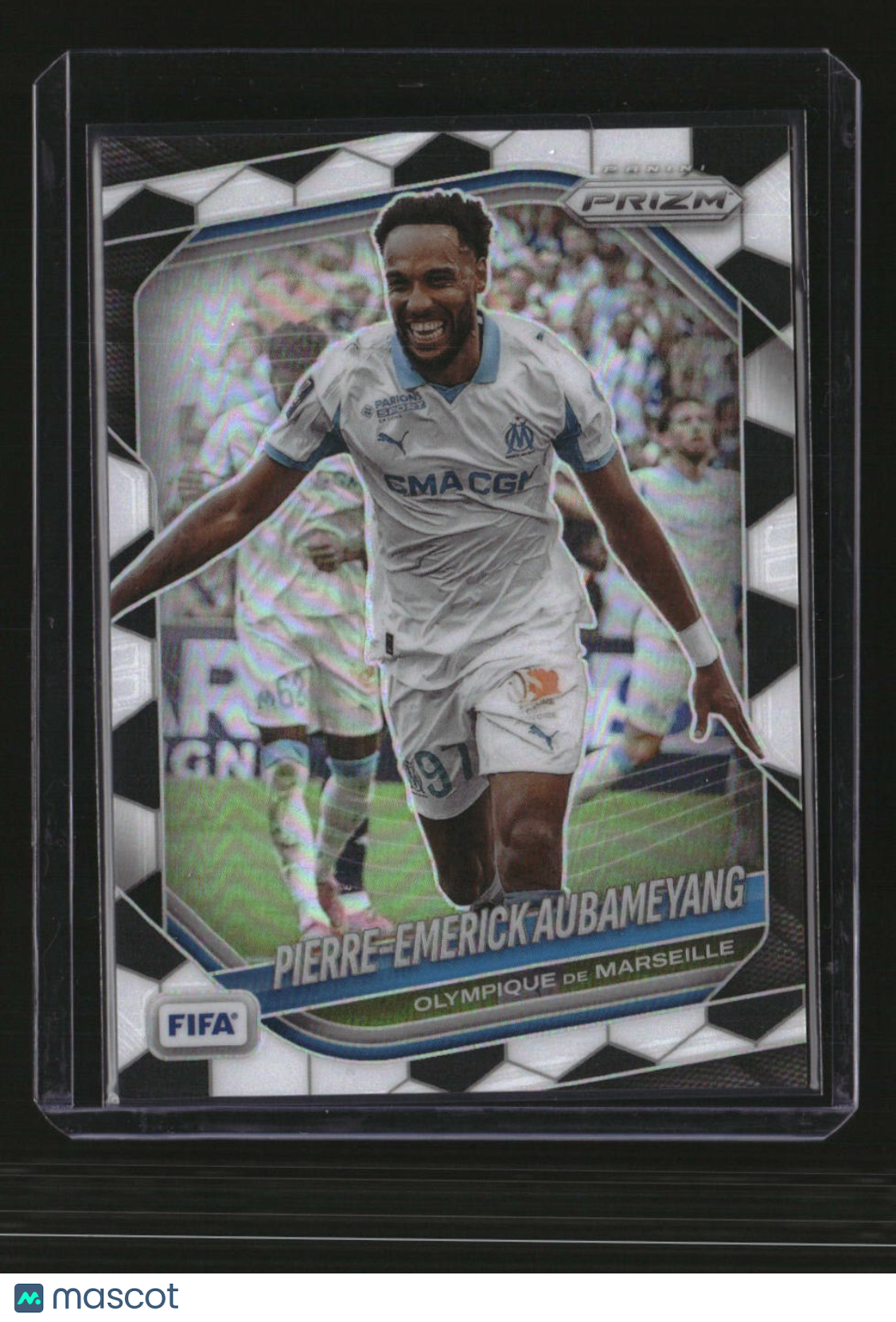 2025-26 Panini Prizm FIFA Pierre-Emerick Aubameyang Soccer Ball Prizms